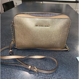 Michael Kors crossbody bag with smaller bag inside
